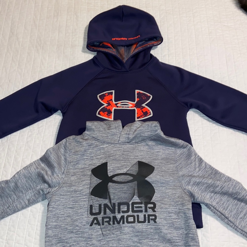 2 Under Armor Boys Hoodies